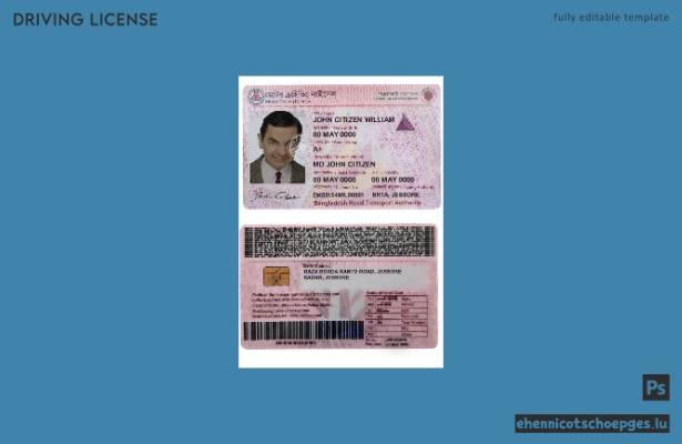 Bangladesh DL Version 3 Beispielvorschau